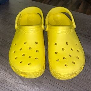 Yellow Crocs
